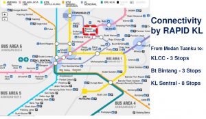 The Luxe KL Location_LRT Map